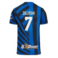 Fotbalové Dres Inter Milan Piotr Zielinski #7 Domácí 2024-25 Krátký Rukáv